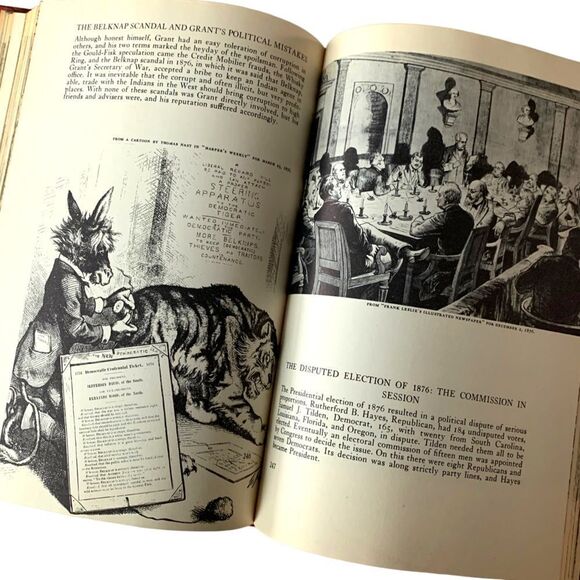 The Story of America in Pictures Hardcover Book - Picture 8 of 8